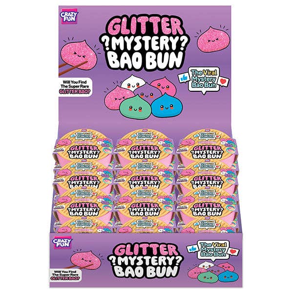 Crazy Fun Official RMS Mystery Glitter Bao Bun – Rare Chase